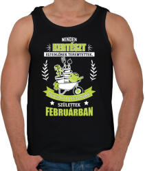 printfashion Legjobb kertész - Hónappal - Férfi atléta - Fekete (15495173)