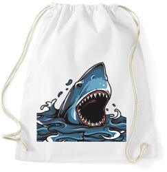 printfashion CÁPA - Sportzsák, Tornazsák - Fehér (4130629)