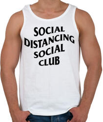 printfashion Távolságtartó klub. . . - Férfi atléta - Fehér (3265874)