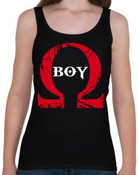 printfashion GOW BOY - Női atléta - Fekete (2065767)