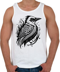 printfashion madárka - Férfi atléta - Fehér (15305561)