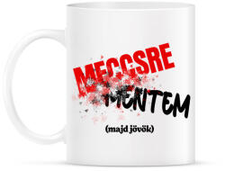 printfashion Meccsre mentem majd jövök - Bögre - Fehér (16669483)