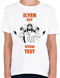 printfashion ISTENI TEST - Gyerek póló - Fehér (10739886)