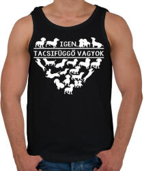 printfashion Tacsifüggő - Férfi atléta - Fekete (4809634)