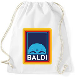 printfashion Baldi - Márkaparódia - Sportzsák, Tornazsák - Fehér (8260027)