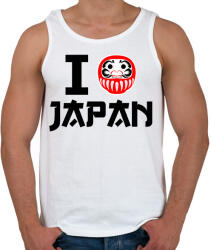printfashion I love Japan 4 - Férfi atléta - Fehér (10640799)
