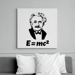 printfashion Einstein - Vászonkép - Fehér (10368433)