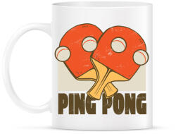 printfashion Ping Pong - Bögre - Fehér (5070917)