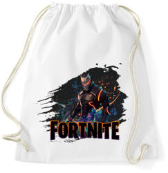 printfashion Fortnite - Sportzsák, Tornazsák - Fehér (2600426)
