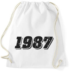printfashion 1987 - Sportzsák, Tornazsák - Fehér (6180883)