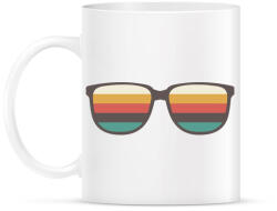 printfashion RETRO Napszemüveg - Bögre - Fehér (4719150)