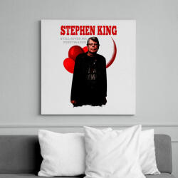 printfashion STEPHEN KING-COLOR - Vászonkép - Fehér (6638003)