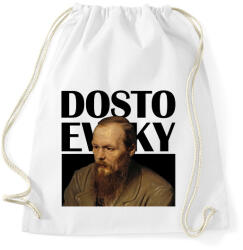 printfashion Dostoevsky - Önarckép - Sportzsák, Tornazsák - Fehér (7118560)