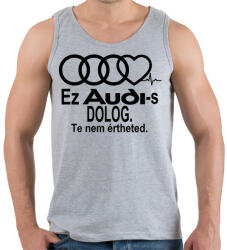 printfashion Audi Fanoknak speciálba! - Férfi atléta - Sport szürke (2407617)