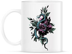 printfashion kígyó - Bögre - Fehér (5728751)
