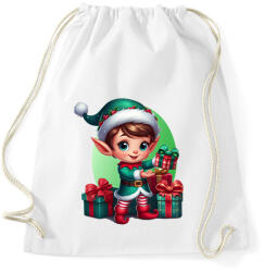 printfashion Karácsonyi manófiú - Sportzsák, Tornazsák - Fehér (14960760)