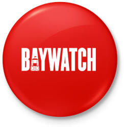 printfashion BAYWATCH - Kitűző, hűtőmágnes - Piros (3106180)