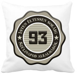 printfashion 93 - Párnahuzat, Díszpárnahuzat - Fehér (7144303)