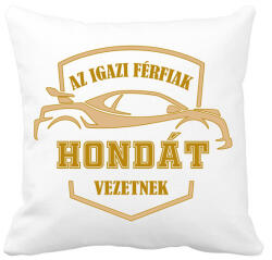 printfashion Honda sofőr - Párnahuzat, Díszpárnahuzat - Fehér (4802165)