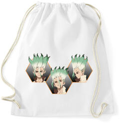 printfashion Senku Ishigami - Sportzsák, Tornazsák - Fehér (14861745)