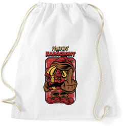 printfashion FUCKING KARÁCSONY - Sportzsák, Tornazsák - Fehér (10447794)