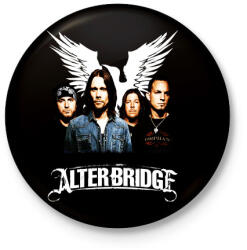 printfashion alterbridge - Kitűző, hűtőmágnes - Fekete (3102048)