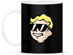 printfashion Vault Boy - Bögre - Fekete (2064177)