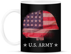 printfashion US ARMY - Bögre - Fekete (11601143)