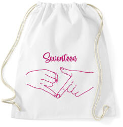 printfashion Seventeen kezek - Sportzsák, Tornazsák - Fehér (7461031)