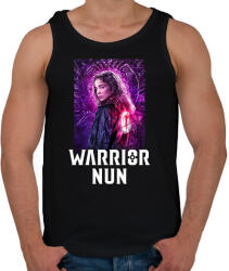 printfashion Warrior Nun - Férfi atléta - Fekete (10941602)