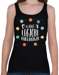 printfashion A jövő csillagásza - Női atléta - Fekete (9728213)