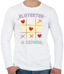 printfashion Elnyerted a szívem - Férfi hosszú ujjú póló - Fehér (11644637)
