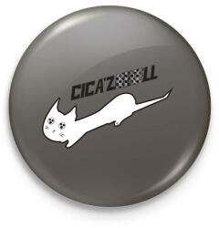 printfashion cicázNIKEll. b - Kitűző, hűtőmágnes - Sötétszürke (15772695)