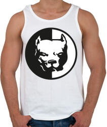 printfashion pitbull-png-272563 - Férfi atléta - Fehér (4265340)