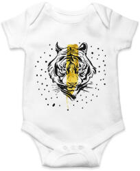 printfashion Arany tigris - Baba Body - Fehér (4792570)