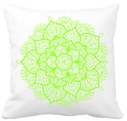 printfashion Kiszínezhető mandala minta - Párnahuzat, Díszpárnahuzat - Fehér (11590719)