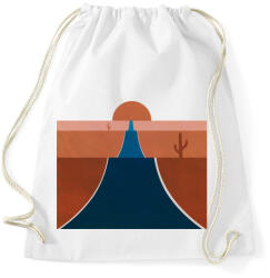 printfashion Sivatag 4 - Sportzsák, Tornazsák - Fehér (5241621)