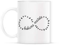 printfashion Hakuna Matata - Bögre - Fehér (790462)
