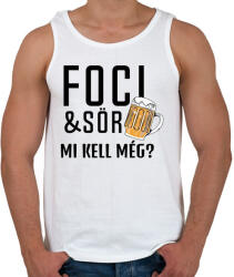 printfashion Foci Sör - Férfi atléta - Fehér (1690572)