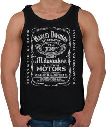 printfashion harley whiskey - Férfi atléta - Fekete (4869266)