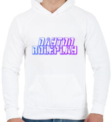 printfashion Dayton Roleplay - Férfi kapucnis pulóver - Fehér (2814163)