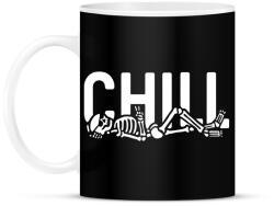 printfashion Chill time - Bögre - Fekete (2231150)