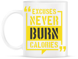 printfashion Motivációs felirat edzéshez - Bögre - Fehér (1039372)