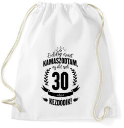 printfashion kamasz-30-black - Sportzsák, Tornazsák - Fehér (596656)