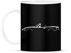 printfashion Mazda MX-5 (1) - Bögre - Fekete (15811621)