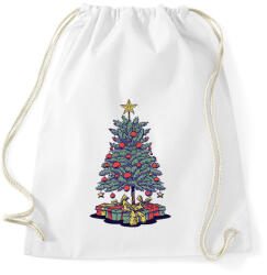 printfashion Karácsonyfa - Sportzsák, Tornazsák - Fehér (14605920)