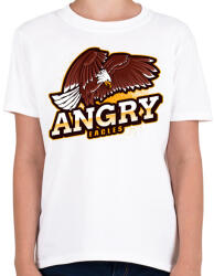 printfashion Angry Eagles - Gyerek póló - Fehér (5145011)