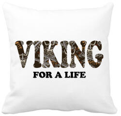 printfashion Viking for a life - Párnahuzat, Díszpárnahuzat - Fehér (6288888)