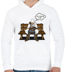 printfashion Assasins Creed - Férfi kapucnis pulóver - Fehér (1732312)
