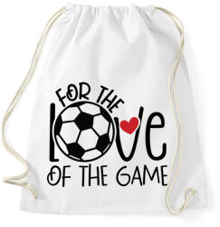 printfashion For the love of the game - Sportzsák, Tornazsák - Fehér (4954605)